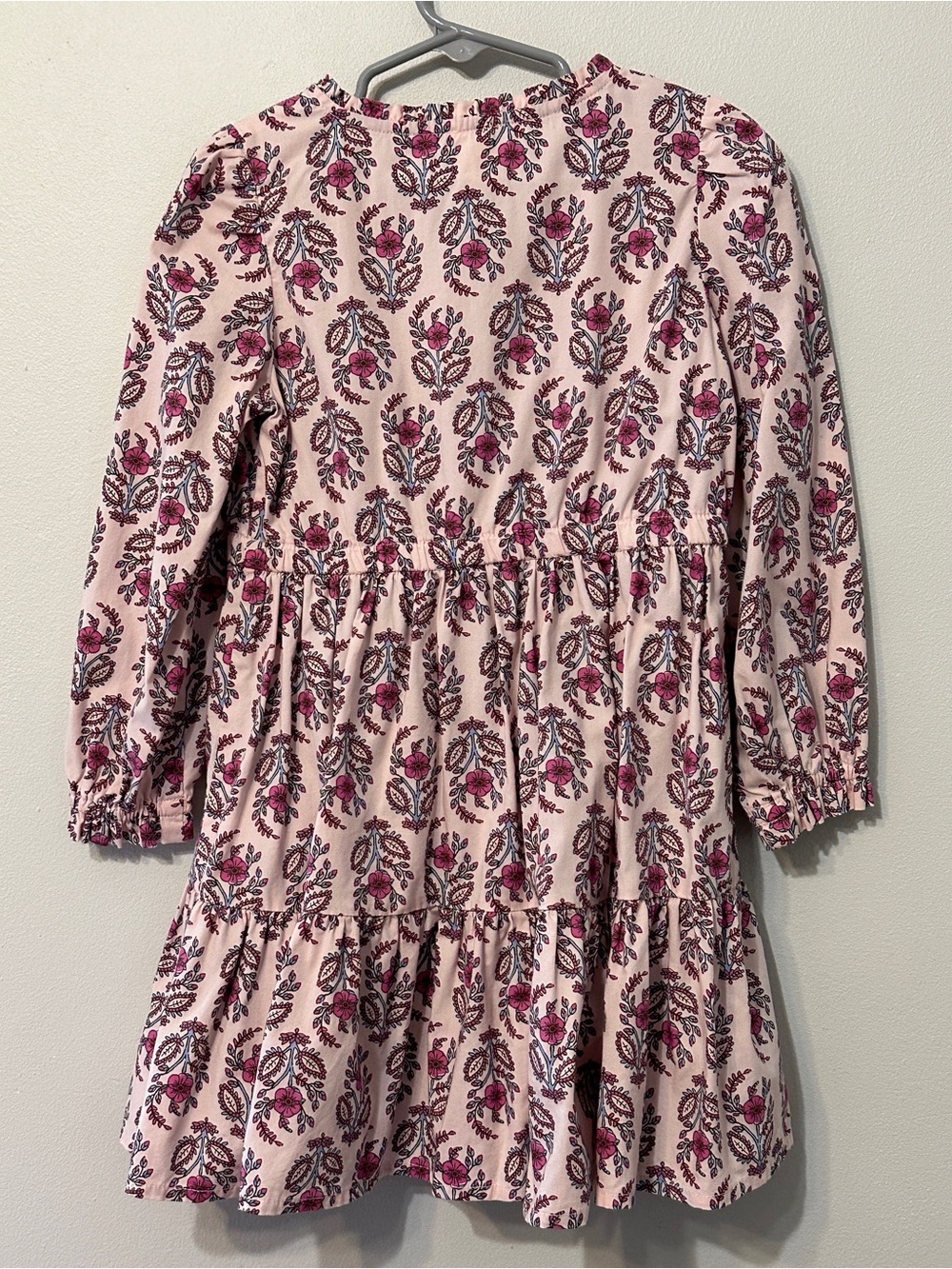 EUC Crewcuts Girl Pink Paisley Dress - Picture 2 of 10